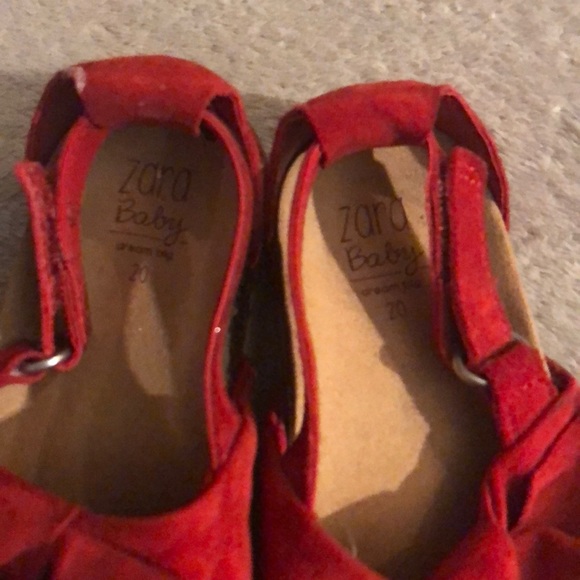 Zara baby girl suede sandals - Picture 5 of 5
